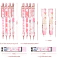 thumbnail image 2 of Cute Pink Coquette Peach Mechanical Pencil Set Include 8Pcs Kawaii Mechanical Pencils,2 Tubes Mechanical Pencil Lead Refills,2Pcs Erasers,for Birthday Christmas Gifts, 2 of 7