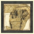 thumbnail image 2 of Goldberger, Jennifer 12x12 White Modern Wood Framed Museum Art Print Titled - Antique Capitals II, 2 of 4