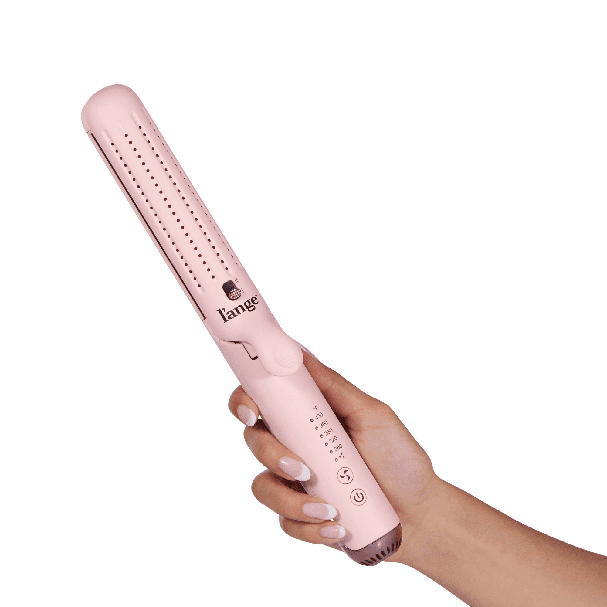 L'ange Hair Le Duo 360° Airflow Styler | 2-in-1 Curling Wand & Titanium Flat Iron Hair Straightener