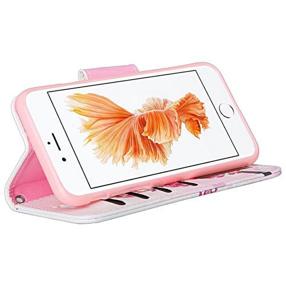 Cellphone Wallet Case with Kickstand for iPhone 7 iPhone 8
