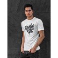 thumbnail image 2 of Triceratops Head With Triangle T-Shirt Men -Image by Shutterstock, Male 4X-Large, 2 of 4