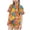 Brown, variant on Cethrio Girls Summer Outfit Sets 2 Piece, Fashion Short Sleeve Crew Neck Kids' Clothing Sets Blue Size 7-8