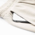 thumbnail image 3 of EOYWHK Mens Work Shorts with Pockets Drawstring Waffle Work Shorts for Men Soft Lightweight Breathable Quick Dry Shorts for Men Beige, Size L, 3 of 9