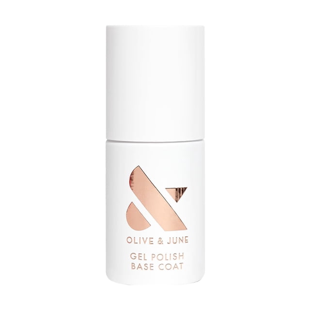 Esmalte base de esmalte en gel Olive & June UV LED, 21 días de uso, vegano