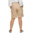thumbnail image 3 of Ellos Plus Size Convertible Cargo Shorts, 3 of 5