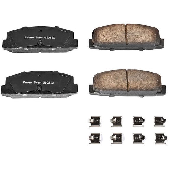 Rear Brake Pad Set - Compatible with 2003 - 2005 Mazda 6 2004