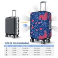 thumbnail image 2 of Luggage Cover Anti Scratch, Chicken And Rooster Elastic Suitcase Protector Fits 18-32 Inch Luggage, 2 of 2