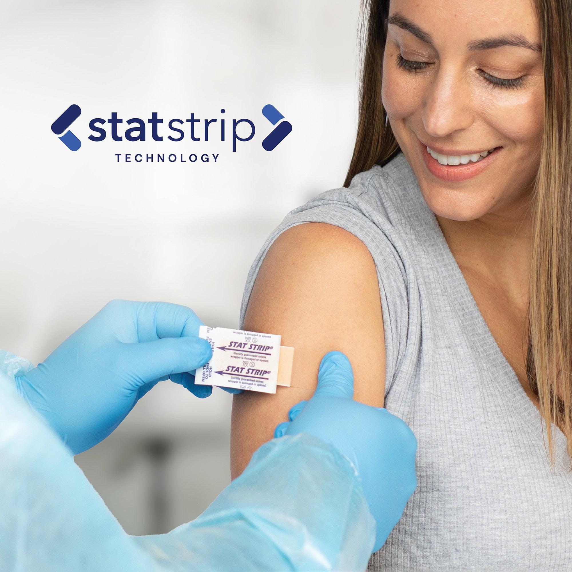 Stat Strip Kid Design (Designer Safari) Plastic Adhesive Bandage Sterile .75 x 3" 1200 per Case