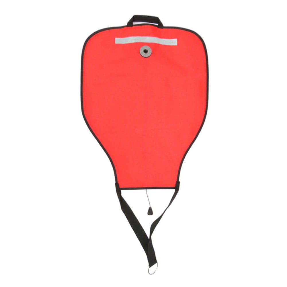 Diving Lift Bag 50 lbs, High Visibility Buoyancy Bag with Open Bottom