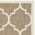 thumbnail image 6 of Safavieh Courtyard Alyssa Geometric Indoor/Outdoor Area Rug, 2' x 3'7", Brown/Bone, 6 of 7