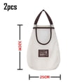 thumbnail image 2 of Bolsa de comestibles de almacenamiento de red colgante para bolso de compras de cocina, 2 of 5