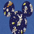 thumbnail image 3 of Mickey & Friends - Space Pattern - Women's Short Sleeve Graphic T-Shirt, 3 of 5