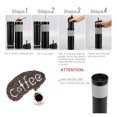 Upgrade French Press Portable 350ml Coffee Maker Mug Filtration Water