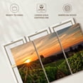 thumbnail image 6 of Elephant Stock Willamette Vineyard Wall Art - Horizontal Multi Panel Canvas - Living Room Wall Decor - Nature Multi Panel - Green And Brown Decor - 45" x 28", 6 of 8