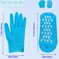 thumbnail image 2 of Moisturizing Gloves and Socks, Gel Spa Moisturizing Therapy Sock ＆ Glove, Overnight Gloves for Dry Hands, Repair and Soften Aging, Hand and Feet Care for Chapped and Dry Skin, 2 of 7