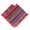 58# Red, variant on Women's Zig-Zag Knit Tassel Fringed Pullover Poncho Sweater Cape Shawl Wrap Red