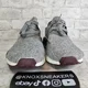 thumbnail image 3 of Adi-das NMD R1 Grey Wool 3M Maroon Boost Sneaker CQ0761 Men's Size 8.5, 3 of 6