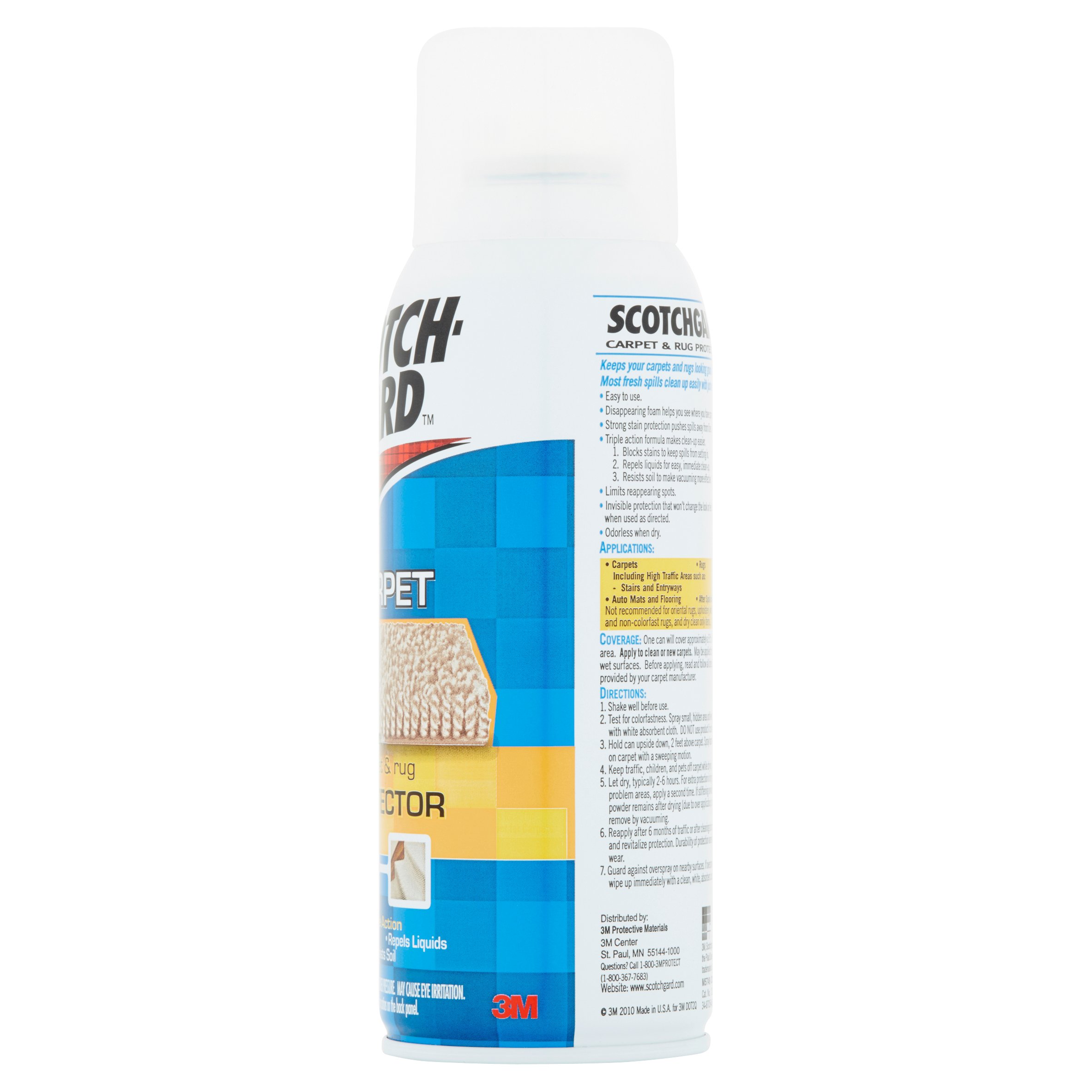 3m 10 Oz Scotchgard Auto Fabric And Carpet Spray Protector Carpet
