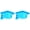 Sky Blue*2, variant on 2Pcs Blue and Pink Graduation Cap Decorations Resin Keychain Bachelor Cap Silicone Mould Doctorial Hat Pendant DIY Crafts