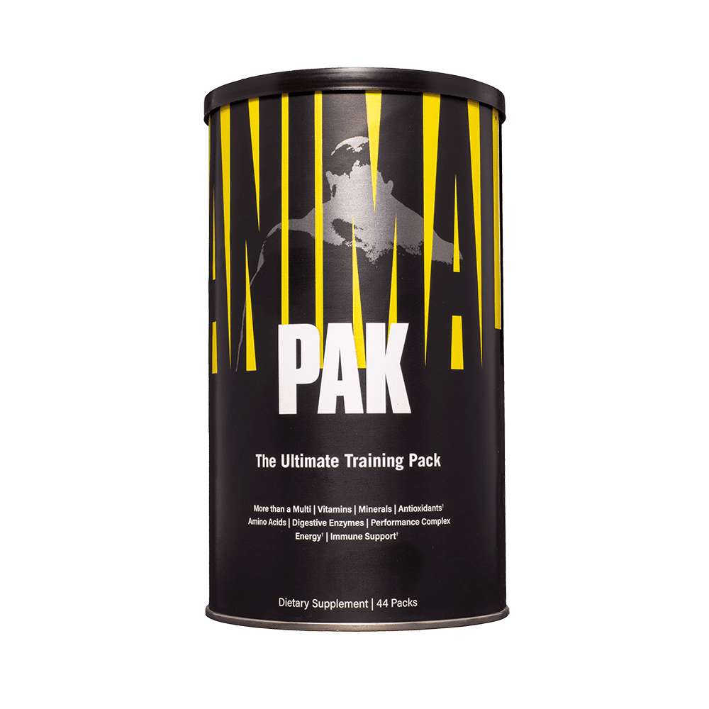 Universal Nutrition Animal Pak Multivitamin for Men & Women - Convenient All-in-One Comprehensive Supplement with Zinc, Vitamins C, B, D, Amino Acids - 44 Packs