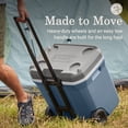 thumbnail image 5 of (2 pack) Coleman 316 Series 60QT Hard Chest Wheeled Cooler, Lakeside Blue, 5 of 13