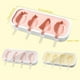 thumbnail image 3 of Set de Moldes de Silicona para Helados | Molde Ovalado para Paletas | 2 Moldes de Silicona Reutilizables + 10 Palitos | Diseño Flexible y Fácil de Desmoldar | Apto para Horno y Congelador, 3 of 9