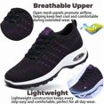 thumbnail image 3 of Qaltryn Comfort Sneakers for Women Arch Support Breathable Mesh Sneakers with Slip-Resistant Sole for Casual Walking Shoes, 3 of 9