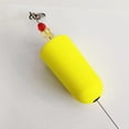 thumbnail image 3 of 2pcs Fishing Float Fishing Bobbers Weighted With Swivel for Saltwater Freshwater, 3 of 9