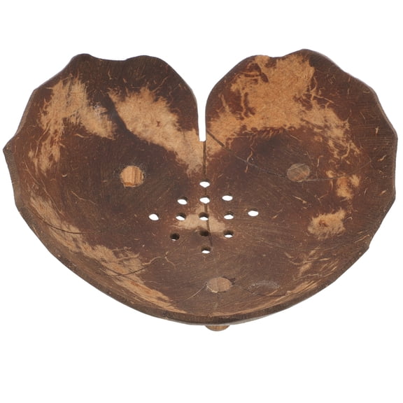 FONDOTIN Bathroom Soap Holder Heart Shaped Draining Water Resistant 1Set 4.9In