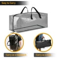thumbnail image 3 of Moving Bags, Packing Bags Heavy Duty with Backpack Straps, Sturdy Handles and Zippers, Black (Pack of 8), 3 of 7