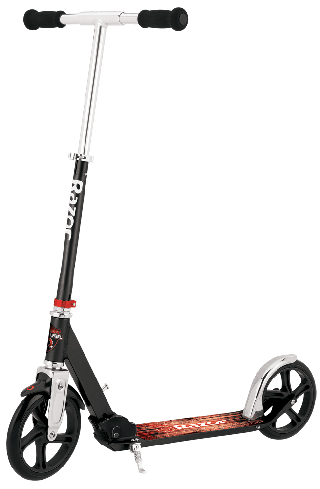 Razor S Kick Scooter Black Silver 2 Wheel Folding Lightweight Adjustable Handle 