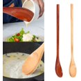 thumbnail image 2 of Cuchara de madera Sailing con mango largo para cocinar color madera, 2 of 5