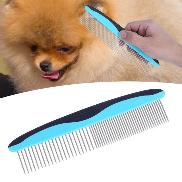 Pet Stainless Steel Needle Comb Smooth Dogs Puppy Hair Comb Remove Knots for All Pets