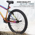 thumbnail image 2 of Baprem Freestyle BMX Bikes 26" Mountain Bike Single Speed Steel Frame Bicycles with Double Disc Brakes, Colorful, 2 of 6