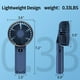 thumbnail image 3 of Ventilador de mano Peiyuu, 4000 mAh, recargable, 6 velocidades de viento, 3 of 3