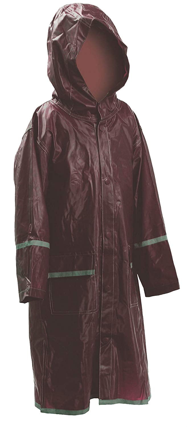 Kids Water Proof Rain Coat with Reflector Juniors Premium Rain Jacket