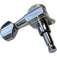thumbnail image 5 of Jin Ho Locking Guitar Tuners for 10mm Pegs, Chrome, Set of 6 3L + 3R, 5 of 5