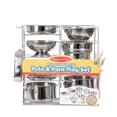thumbnail image 1 of Melissa & Doug - 30340 Set de Jeu de Casseroles et Pots en Acier Inoxydable de Luxe, 1 of 1