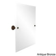 thumbnail image 3 of Frameless Rectangular Tilt Mirror with Beveled Edge (Build to Order), 3 of 5