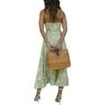 thumbnail image 3 of Gvmfive Womens Summer Spaghetti Strap Floral Ruffled Maxi Dress, 3 of 4