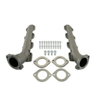 Hooker Blackheart BHS582 Gen III Hemi Swap Low Profile Cast-Iron Manifolds Natural