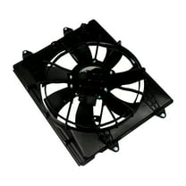 Black Radiator Cooling Fan Assembly 39013323 for 2017-2019 Chevy Cruze 1.4L