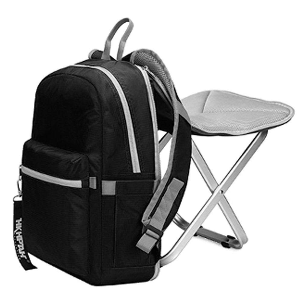 Large Lightweight Folding Shopping Backpack Rucksack Picnic Travel Camping Bag 