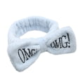 thumbnail image 1 of Face Wash Headband Wristband for Women Soft Microfiber Facial Spa Hair Wraps Makeup Skincare Bath Headbands Wrist Bands for Washing Face Fashion Velvet Hairband Bow Knot Women Hair Ring Light blue, 1 of 4