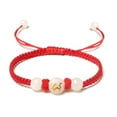 thumbnail image 5 of Chinese Style ZodiacDragon Bracelet 2024 Dragon Year Lucky Red Rope B Gift H8H1, 5 of 9