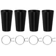thumbnail image 1 of 4 Sets Pegboard Cups and Hooks Set Peg Hooks Assortment Organizer and Cups, 1 of 8