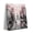 B, variant on Paris Romantic Canvas Wall Art, Couple Kissing Print, Forever & Always Quote, Pink Cherry Blossom Eiffel Tower Decor