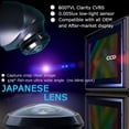 thumbnail image 3 of Cámara frontal/de respaldo, excelente visión nocturna HD y lente de metal súper gran angular, estilo OEM, cámara de respaldo lateral/trasera para autos, SUV, camionetas, vehículos, 3 of 6