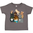 thumbnail image 3 of Inktastic Happy Dog Family Boys or Girls Toddler T-Shirt, 3 of 5