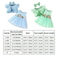 thumbnail image 2 of IWEMEK Little Girls Outfits Casual Summer Crewneck Sleeveless Sundress Solid Green Rib Knitted Comfy Party Suits 2025, 2 of 7